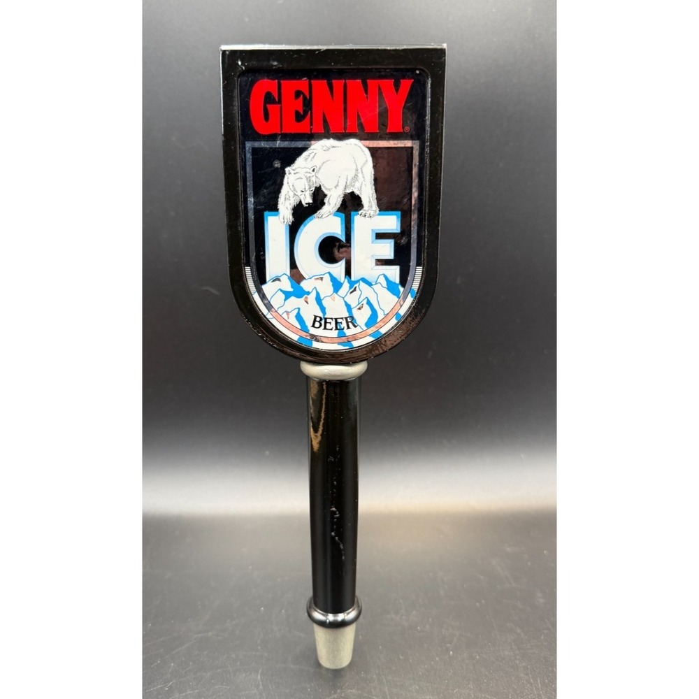 ORIGINAL Vintage Genesee Genny Ice Beer Keg Tap Handle